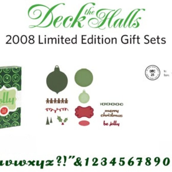 Jolly Quickutz Limited Edition Gift Set and Martha Stewart Crafts paper punch - Picture 4 of 14